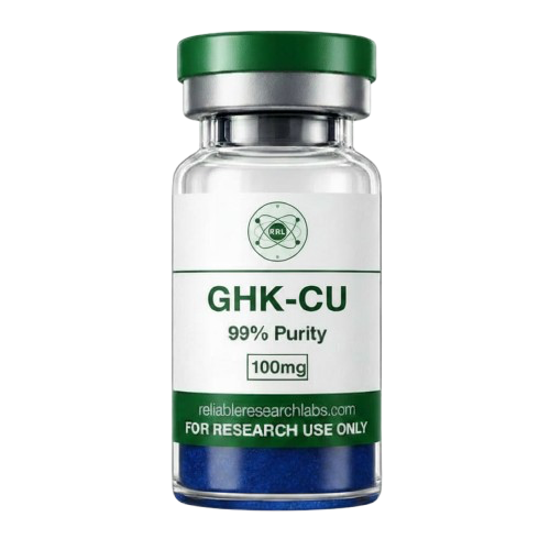 GHK-CU research peptide vial, 99% purity