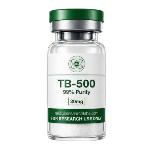 TB-500 research peptide vial, 99% purity